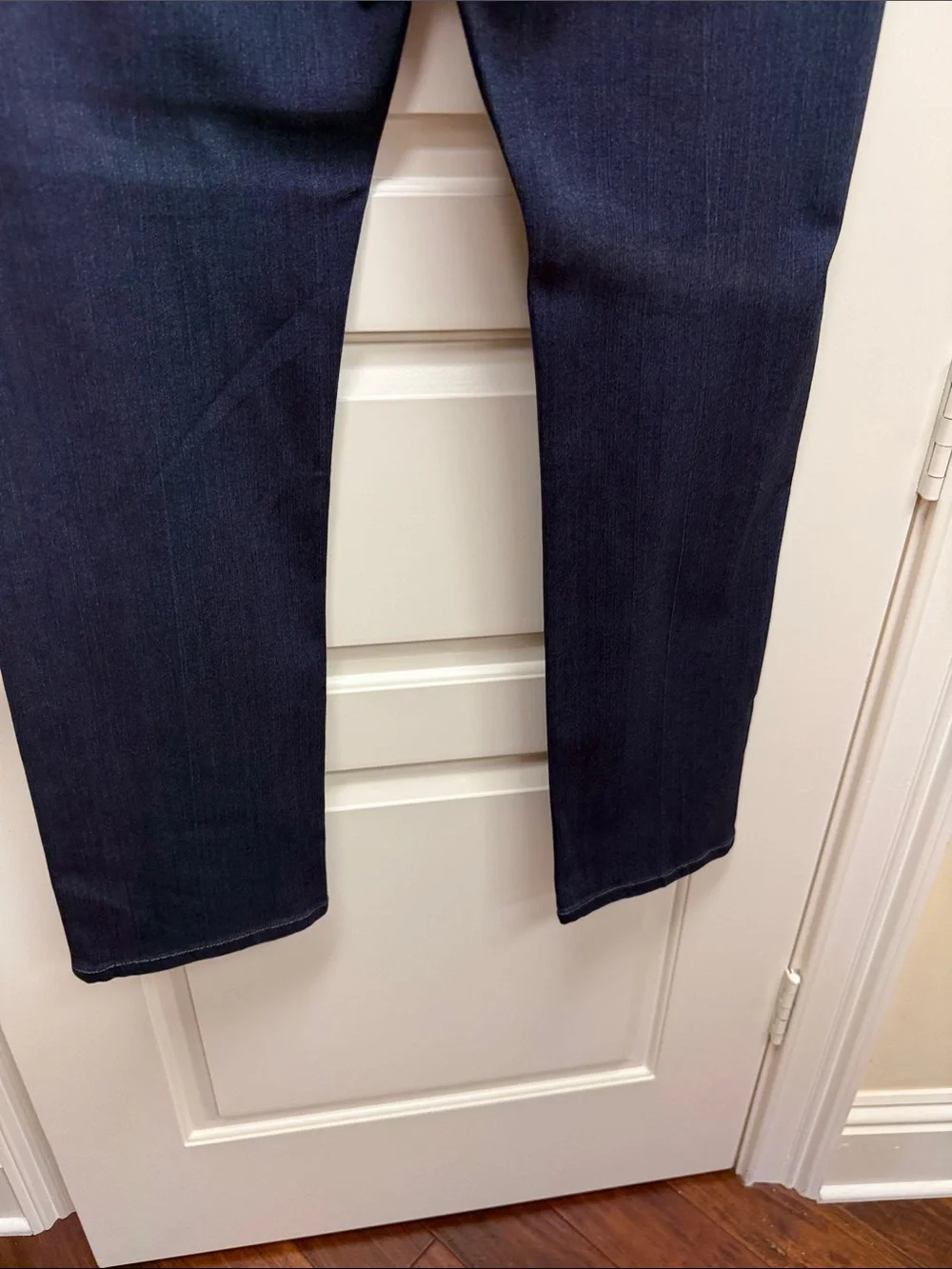 PAIGE Men's Navy Relaxed Straight Jeans